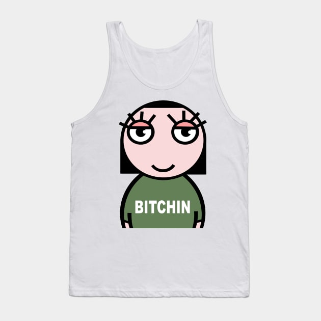 Bitchin Tank Top by Cheeky Greetings